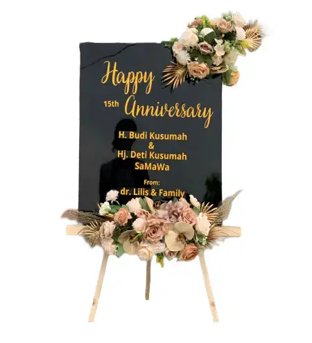 Papan Bunga Akrilik Batang Asam